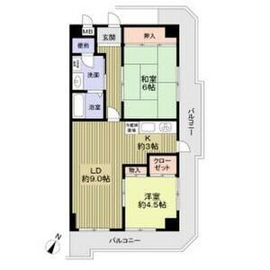 メゾンIYASAKAの間取り