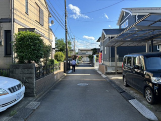 【前面道路含む現地写真】 | 川越市笠幡　新築分譲　JR川越線『武蔵高萩駅』徒歩17分　【霞ヶ関西小学区】