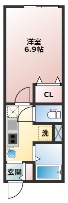 ヴィライグレットの間取り|使いやすい間取りですね