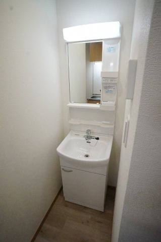 ヴィライグレットの独立洗面台|身だしなみチェックはかかせない