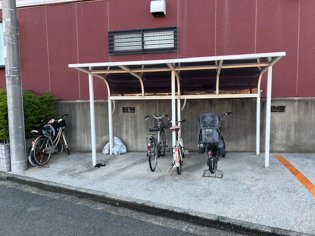 サンクレストBのその他共用部分|サンクレストB　駐輪場