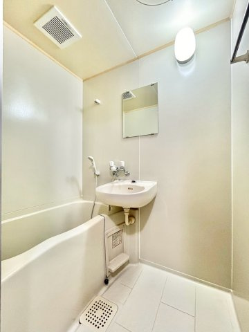 長谷川10番館の洗面所