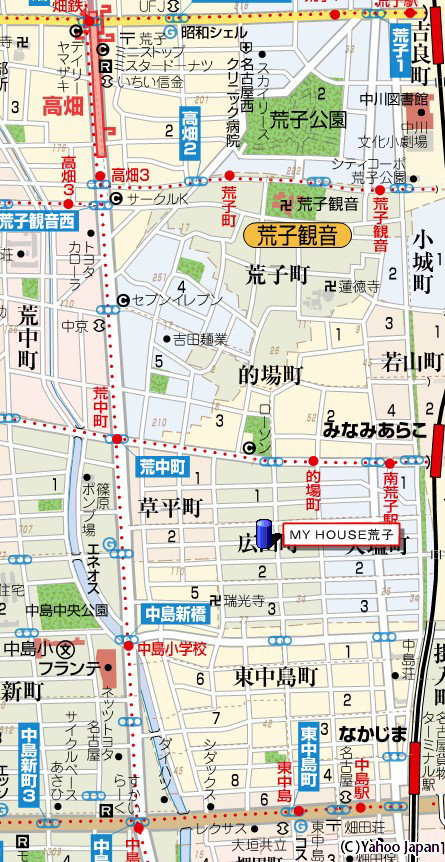 MYハウス荒子の地図