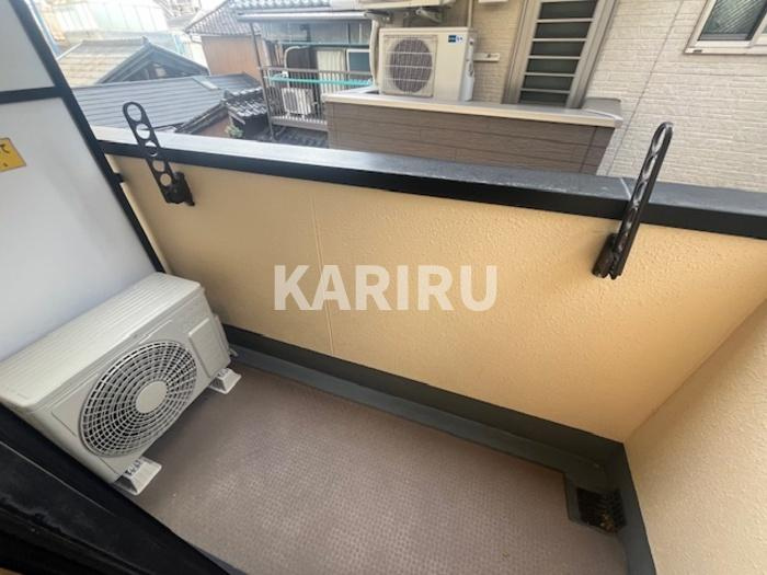 アリエスかまくらのバルコニー