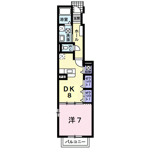 【間取り】 | ウエスト　多米