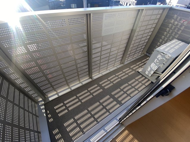 サウスクリスタルⅡのバルコニー