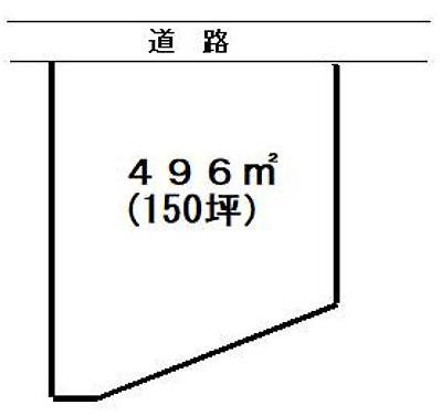 伊豆高原売土地の土地図