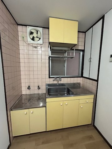らっこマンションこつこつのキッチン