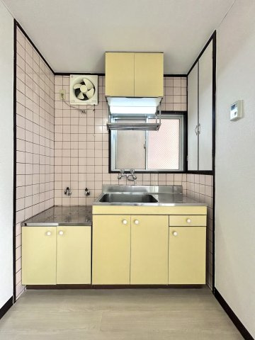 らっこマンションこつこつのキッチン