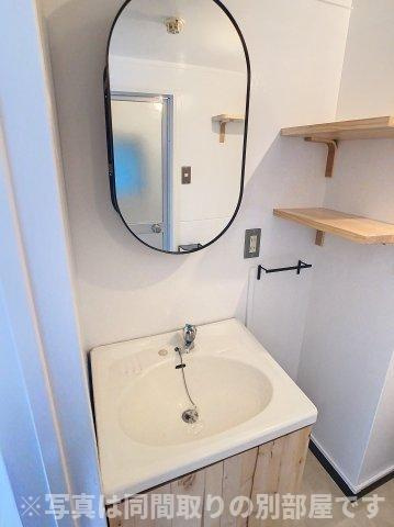 ゼフィール教育大前の洗面所