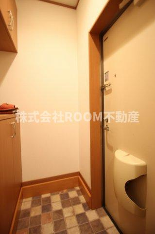 ライフハウス北原Ⅱの玄関|シンプルで使いやすい玄関です