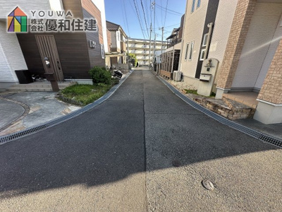 【前面道路含む現地写真】 | 神戸市垂水区南多聞台　中古戸建