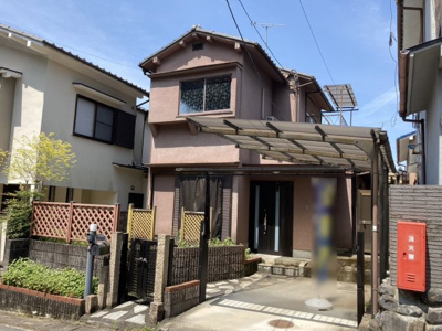 【外観】 | 醍醐大畑町　中古戸建 | 駐車1台のカーポート付、2階建の中古戸建です♪