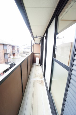 【バルコニー】 | ヴェルデめいわB | ※同物件・同タイプの写真です。