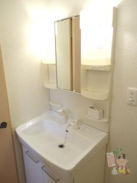 ヴィラ・ド・フルールの洗面所|洗面