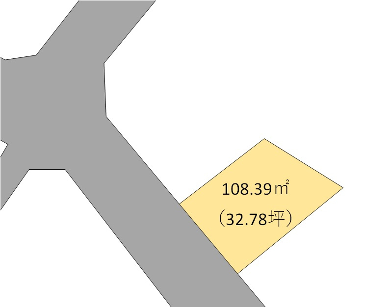 和歌山市船所・土地・125902の区画図