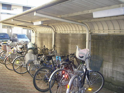 【その他共用部分】 | クレインソシア | 自転車置場