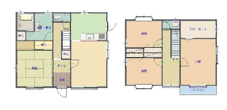 有田市宮崎町・中古戸建・114648の間取り