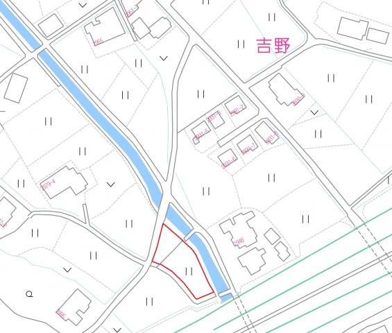 黒川　売土地　６の土地図