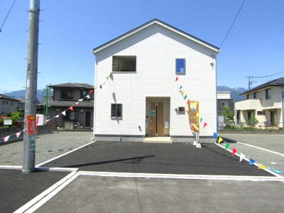 【駐車場】 | クレイドルガーデン甲斐市下今井第1　3号棟 | 駐車場です