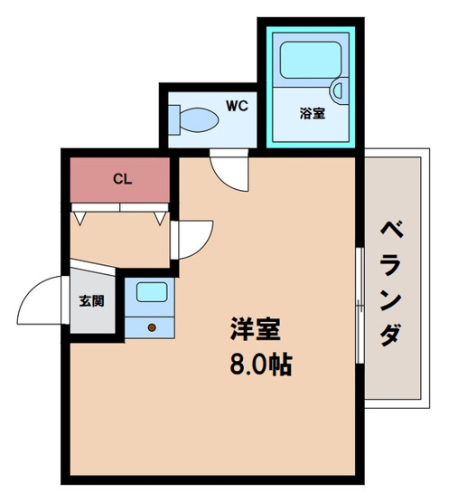 【間取り】 | グローリ林寺