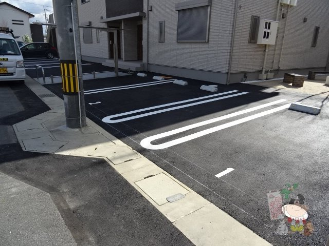 メープルコート　Ａの駐車場