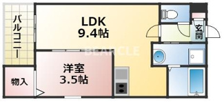 【間取り】 | ジーメゾン山科エミール