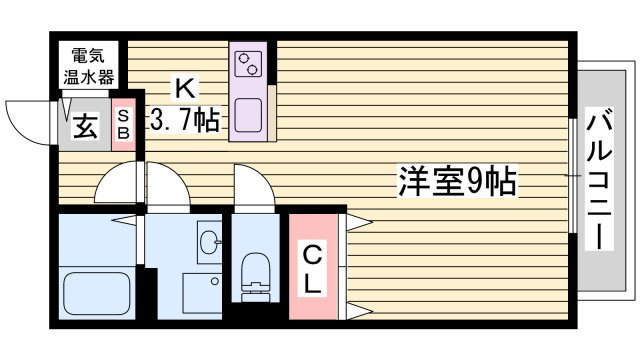 グランマーシーマサノ　Aの間取り
