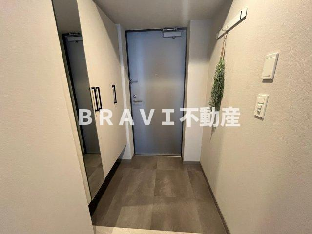 アーバネックス本町Ⅱの玄関|ゆったりとした玄関です