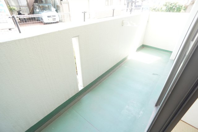 フローラル良元のバルコニー