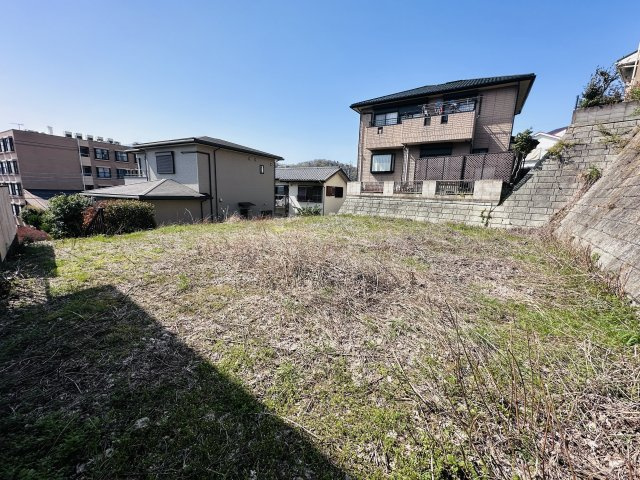 厚木市毛利台　売地の外観