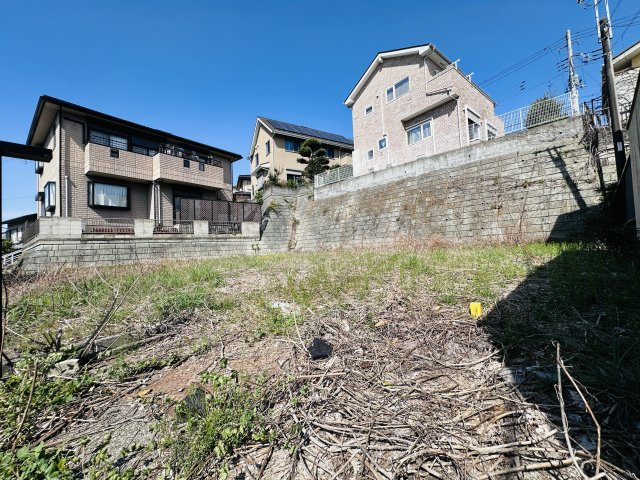 厚木市毛利台　売地の外観