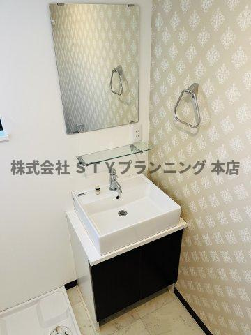 仲介手数料0円！PRIMAVERA　WESTの洗面所