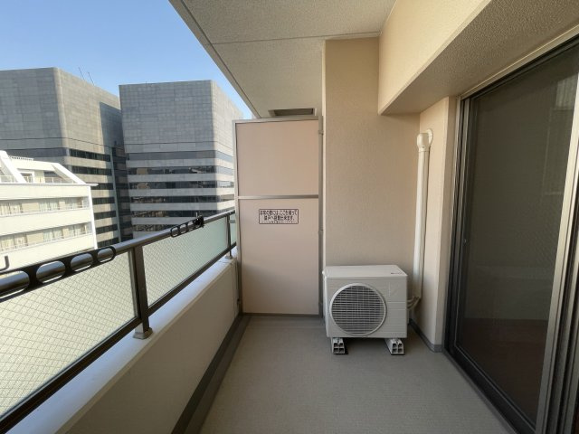 パークフラッツ江坂のバルコニー