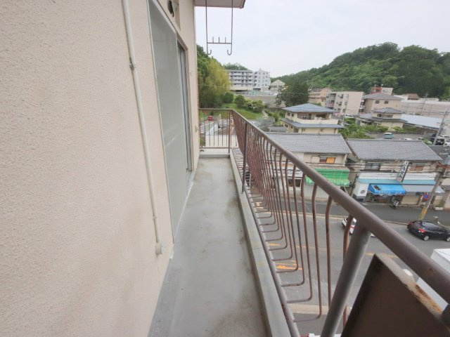 サニーハイツのバルコニー