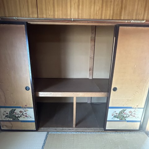 千葉アパートの収納