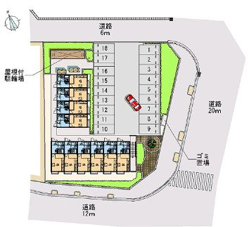 【駐車場】森 