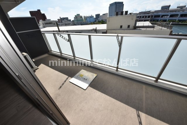 グレースリバー中之島のバルコニー