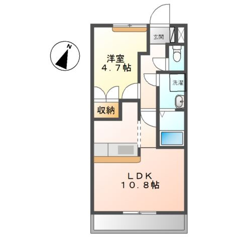 Ｇｒｅｅｎ　Ｈｉｌｌｓの間取り