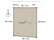 山科区小野御霊町　売地（建築条件付き）の画像