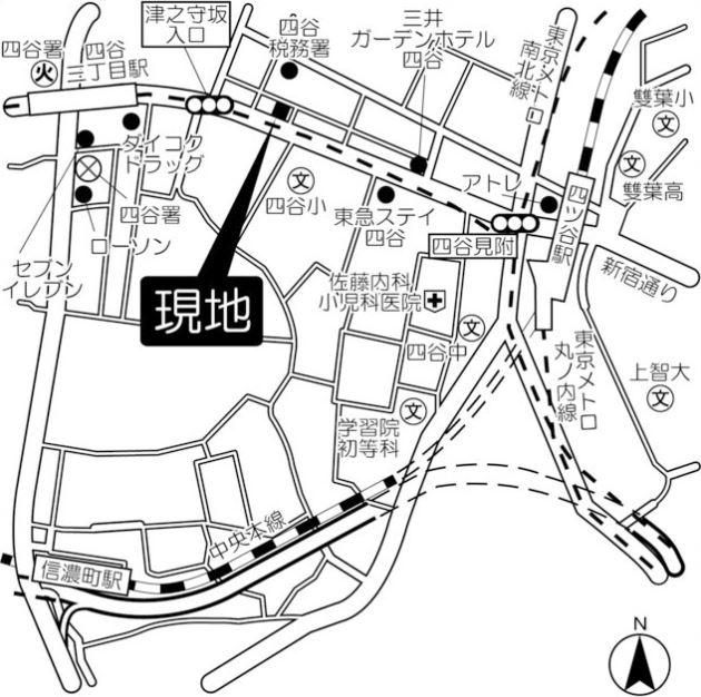 ＹＯＴＳＵＹＡ　ＲＥＳＩＤＥＮＣＥの地図|ＹＯＴＳＵＹＡ　ＲＥＳＩＤＥＮＣＥ