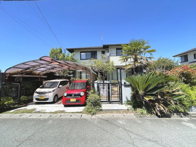 神戸市西区宮下３丁目　戸建の外観|敷地69.57坪！三方角地（南・東・北）に位置しております。