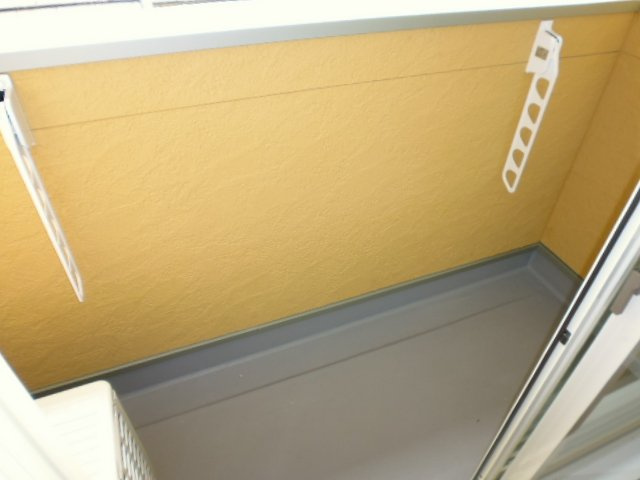 Louvre西中新田のバルコニー