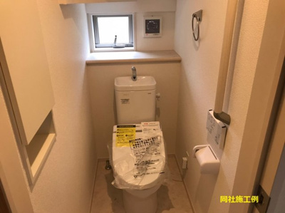 【トイレ】 | GRAFARE 高崎市箕郷町２期　２号棟 | 【施工例】色や仕様は異なる場合がございます。