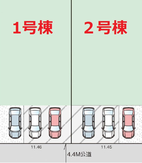 【区画図】 | GRAFARE 高崎市箕郷町２期　２号棟 | ２号棟です