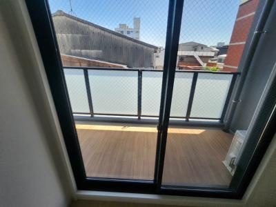 二条城東レジデンスのバルコニー|東向きバルコニー