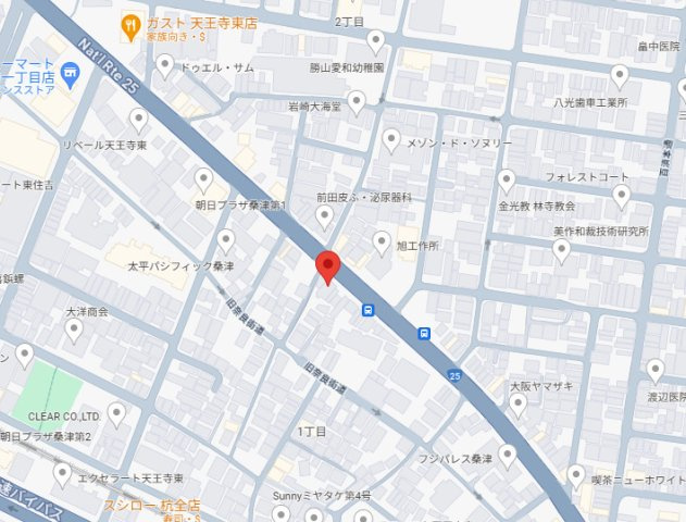【地図】 | メインステージ天王寺サイドシティ