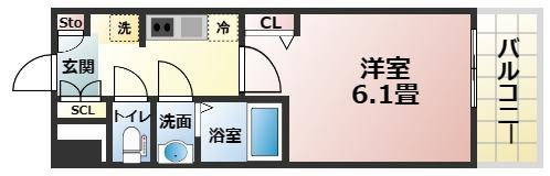【間取り】 | メインステージ天王寺サイドシティ