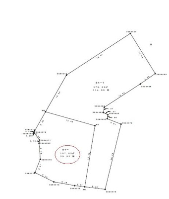 【区画図】 | 弘前市駒越字高田・売地
