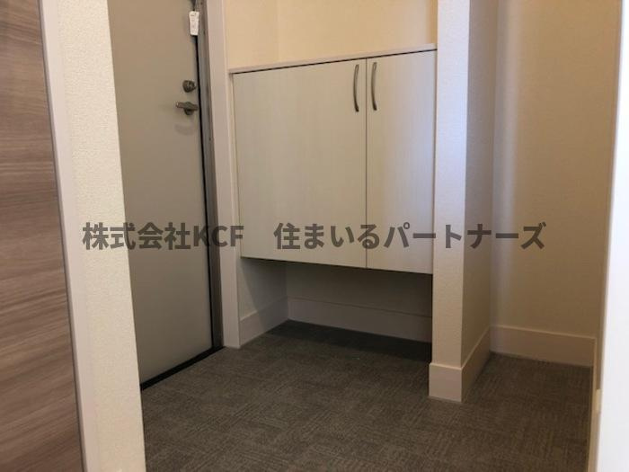 エスポワール合川Aの玄関|落ち着いた玄関です